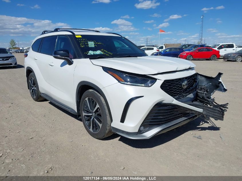 2021 Toyota Highlander Xse VIN: 5TDLZRBH4MS141764 Lot: 12017134