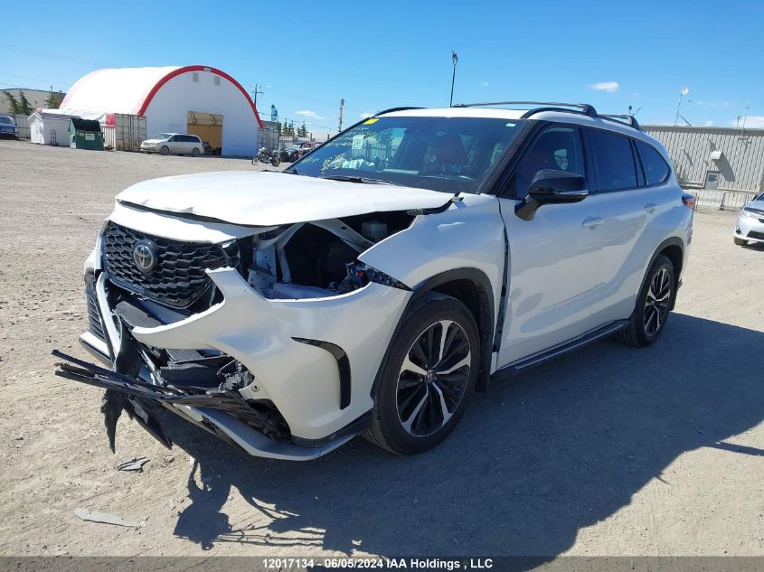 2021 Toyota Highlander Xse VIN: 5TDLZRBH4MS141764 Lot: 12017134