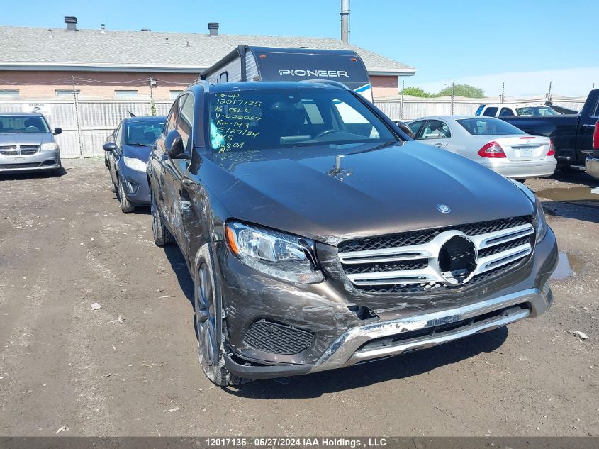 2016 Mercedes-Benz Glc VIN: WDC0G4KB4GF020027 Lot: 12017135