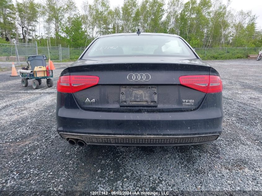 2016 Audi A4 VIN: WAUBFCFL6GN007751 Lot: 12017142