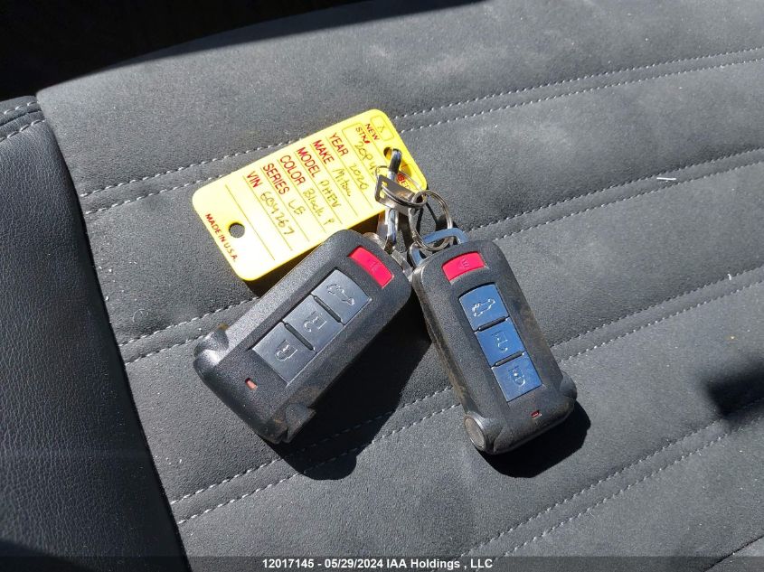 2020 Mitsubishi Outlander Sel/Gt/Fe VIN: JA4J24A59LZ604267 Lot: 12017145