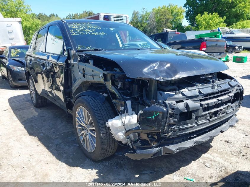 2020 Mitsubishi Outlander Sel/Gt/Fe VIN: JA4J24A59LZ604267 Lot: 12017145