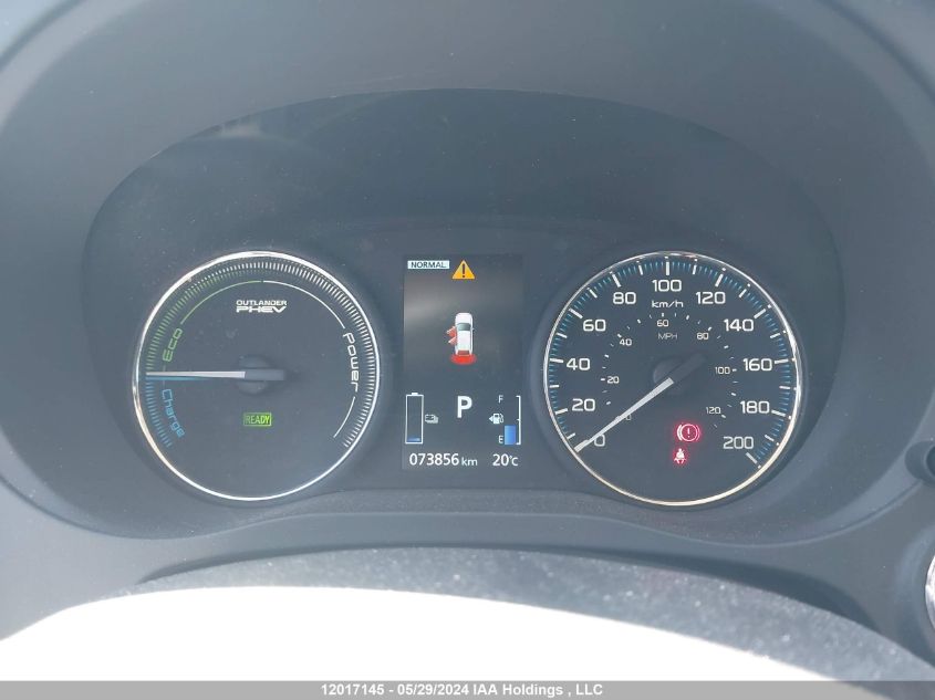 2020 Mitsubishi Outlander Sel/Gt/Fe VIN: JA4J24A59LZ604267 Lot: 12017145