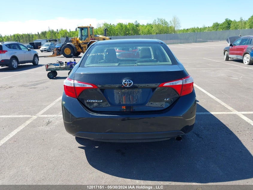 2014 Toyota Corolla Le VIN: 2T1BURHE5EC101193 Lot: 12017151