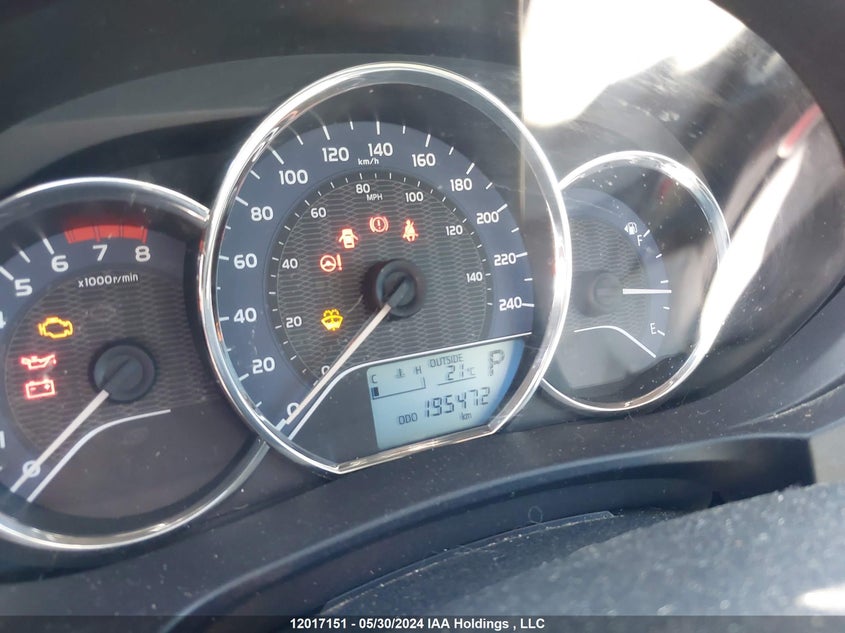 2014 Toyota Corolla Le VIN: 2T1BURHE5EC101193 Lot: 12017151