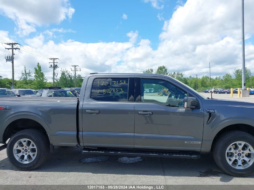 2022 Ford F-150 VIN: 1FTFW1ED9NFB72753 Lot: 12017153