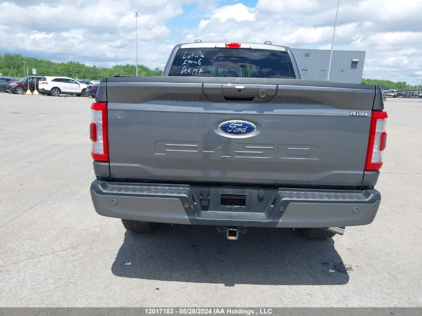 2022 Ford F-150 VIN: 1FTFW1ED9NFB72753 Lot: 12017153