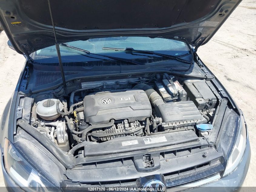 2017 Volkswagen Golf S/Wolfsburg/Se/Sel VIN: 3VW217AU0HM038110 Lot: 12017170