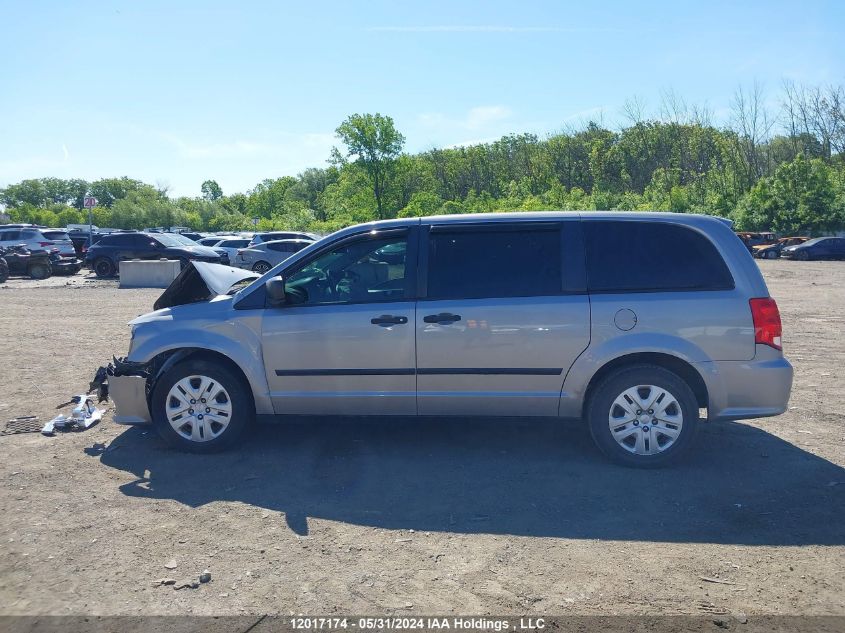 2014 Dodge Grand Caravan Se/Sxt VIN: 2C4RDGBG1ER219061 Lot: 12017174