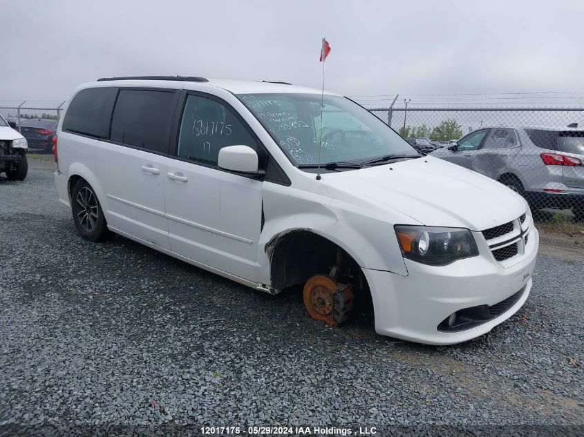 2017 Dodge Grand Caravan Gt VIN: 2C4RDGEG6HR753852 Lot: 12017175