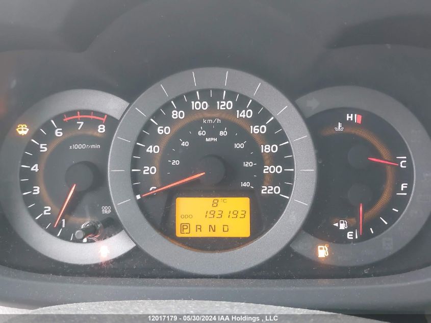 2010 Toyota Rav4 VIN: 2T3BF4DV7AW050332 Lot: 12017179