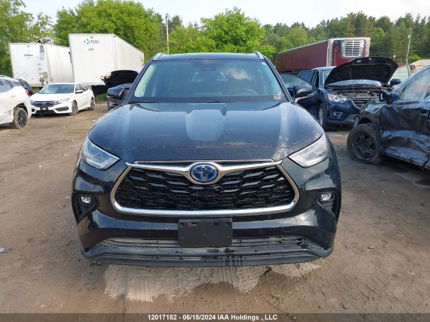 2020 Toyota Highlander Hybrid Limited VIN: 5TDDBRCH7LS002119 Lot: 12017182