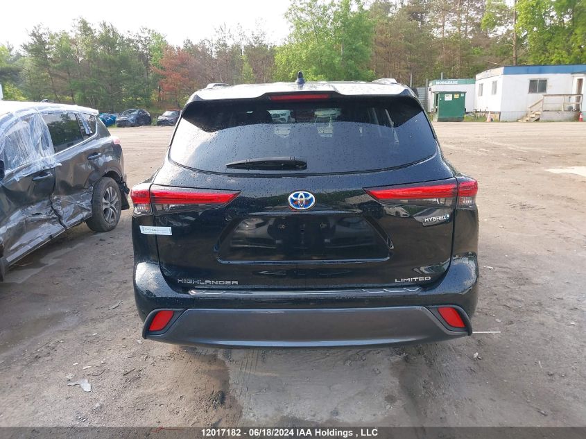 2020 Toyota Highlander Hybrid Limited VIN: 5TDDBRCH7LS002119 Lot: 12017182