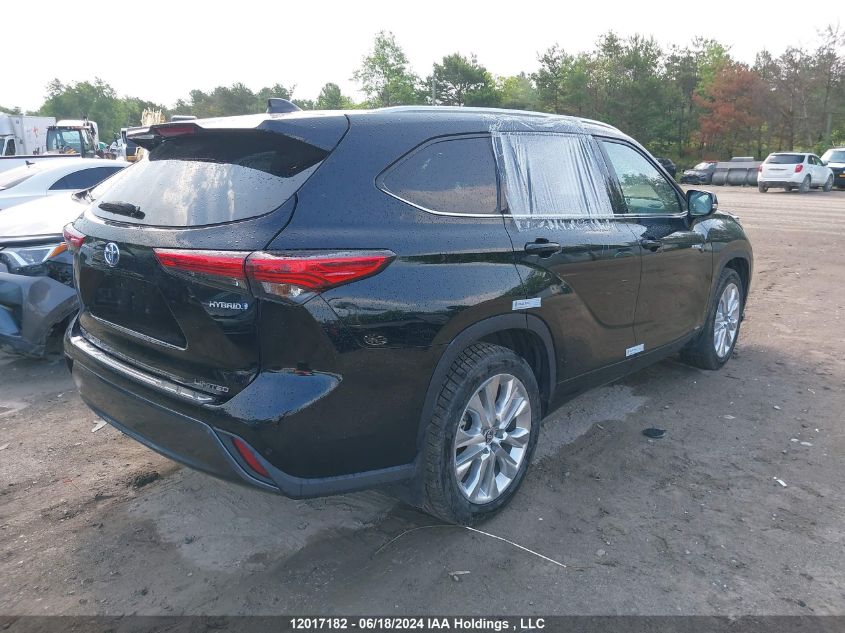 2020 Toyota Highlander Hybrid Limited VIN: 5TDDBRCH7LS002119 Lot: 12017182