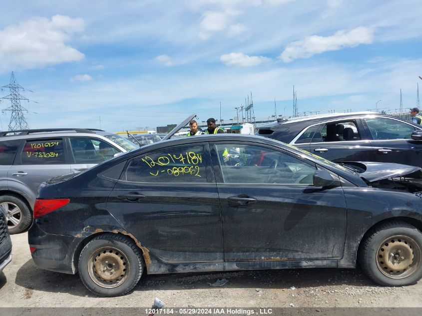 2012 Hyundai Accent Gls/Gs VIN: KMHCT4AE5CU089062 Lot: 12017184