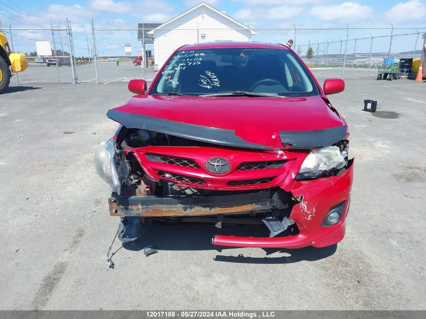 2011 Toyota Corolla VIN: 2T1BU4EE1BC686955 Lot: 12017188