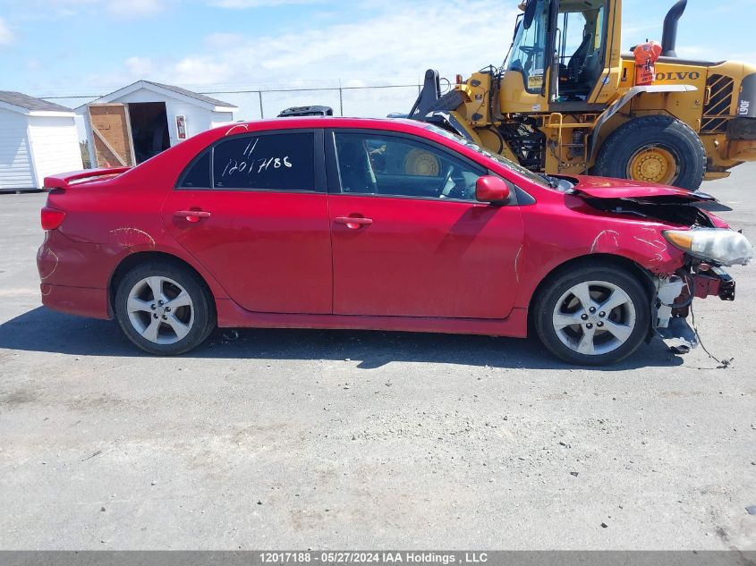2011 Toyota Corolla VIN: 2T1BU4EE1BC686955 Lot: 12017188