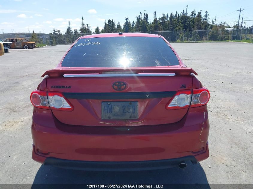 2011 Toyota Corolla VIN: 2T1BU4EE1BC686955 Lot: 12017188