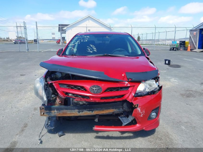 2011 Toyota Corolla VIN: 2T1BU4EE1BC686955 Lot: 12017188