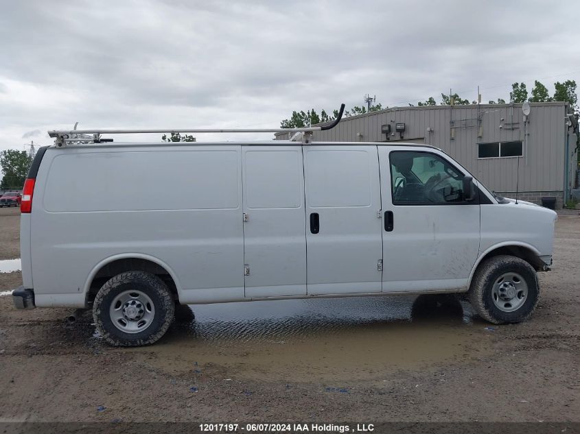 2020 Chevrolet Express Cargo Van VIN: 1GCWGBFP9L1135160 Lot: 12017197