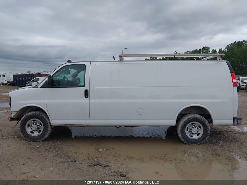 2020 Chevrolet Express Cargo Van VIN: 1GCWGBFP9L1135160 Lot: 12017197