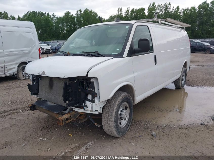 2020 Chevrolet Express Cargo Van VIN: 1GCWGBFP9L1135160 Lot: 12017197