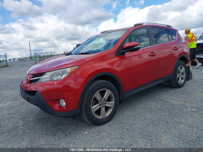 2015 Toyota Rav4 Xle VIN: 2T3RFREV1FW282491 Lot: 12017200