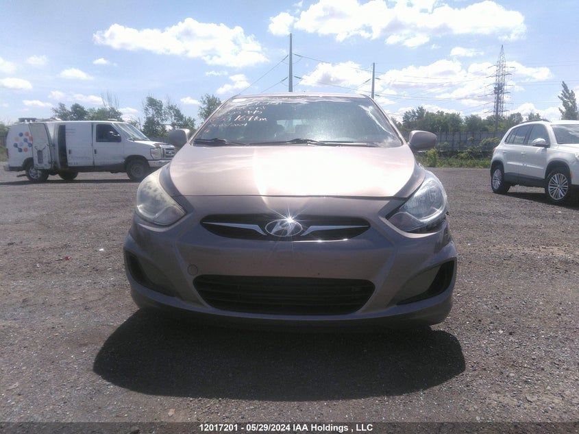 2012 Hyundai Accent Gls/Gs VIN: KMHCT5AEXCU025945 Lot: 12017201