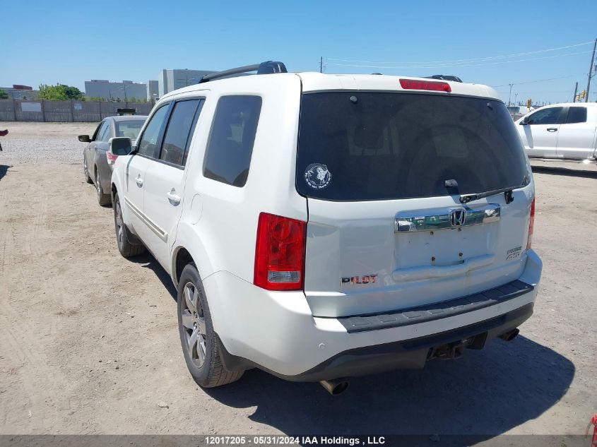 2014 Honda Pilot VIN: 5FNYF4H98EB502596 Lot: 12017205