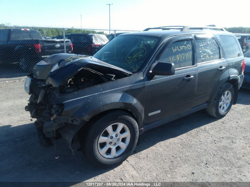 2008 Mazda Tribute I VIN: 4F2CZ02Z48KM17118 Lot: 12017207