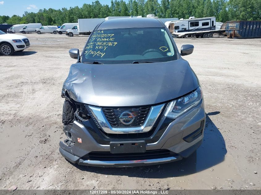 2017 Nissan Rogue VIN: 5N1AT2MV3HC868769 Lot: 12017209