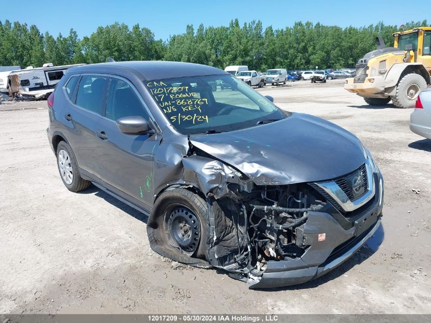 2017 Nissan Rogue VIN: 5N1AT2MV3HC868769 Lot: 12017209