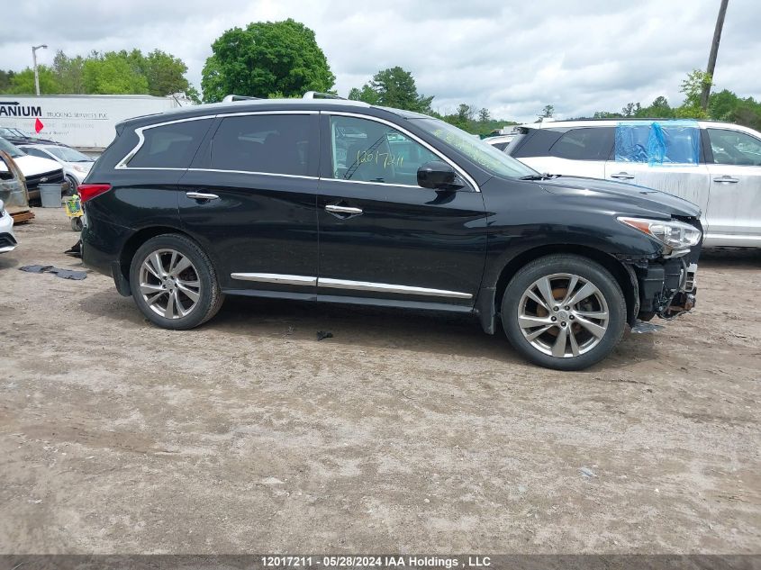 2013 Infiniti Jx35 VIN: 5N1AL0MM0DC341830 Lot: 12017211