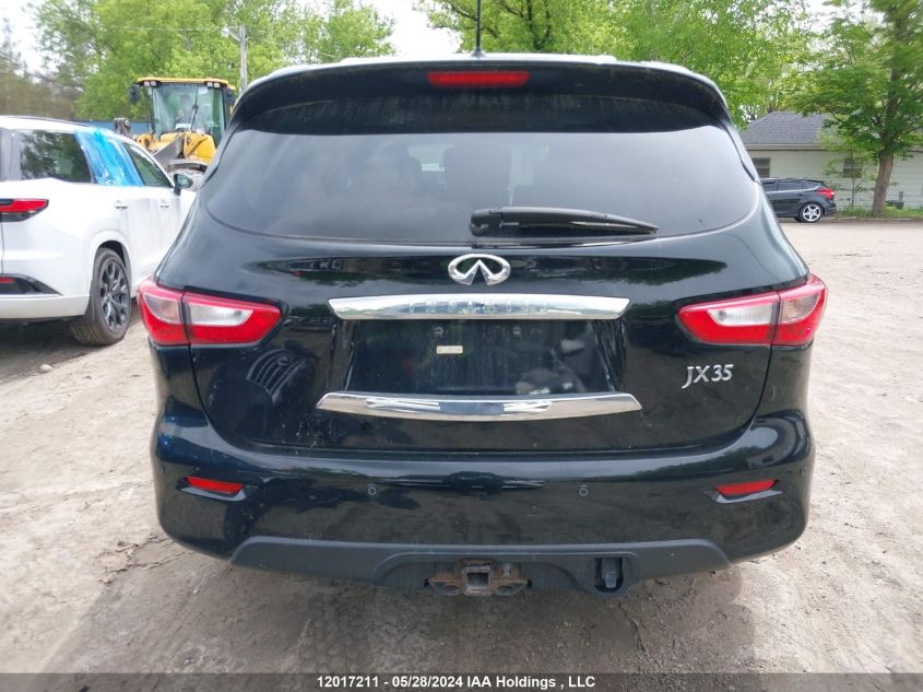 2013 Infiniti Jx35 VIN: 5N1AL0MM0DC341830 Lot: 12017211