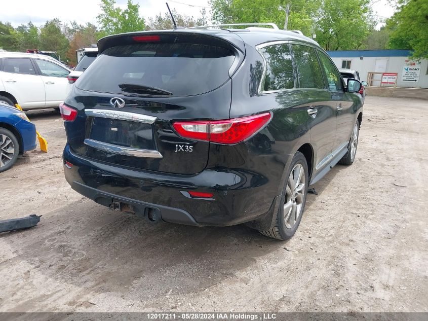 2013 Infiniti Jx35 VIN: 5N1AL0MM0DC341830 Lot: 12017211