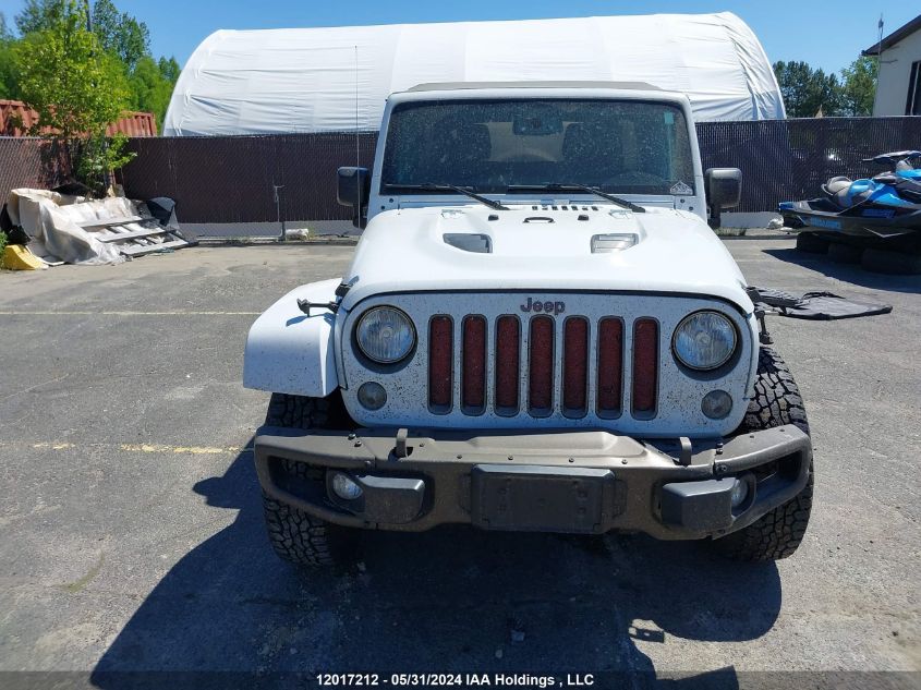 2017 Jeep Wrangler Unlimited Sahara VIN: 1C4BJWEG3HL539351 Lot: 12017212