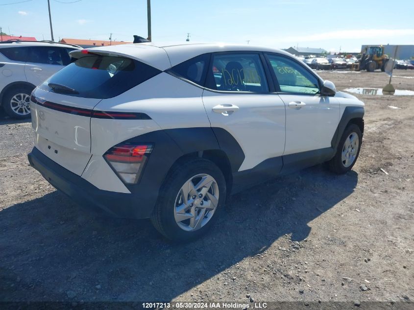 2024 Hyundai Kona 2.0L Essential VIN: KM8HA3AB8RU140347 Lot: 12017213