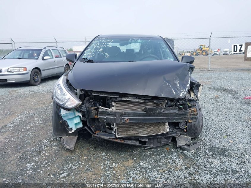 2016 Hyundai Accent Se VIN: KMHCT4AE5GU954246 Lot: 12017214