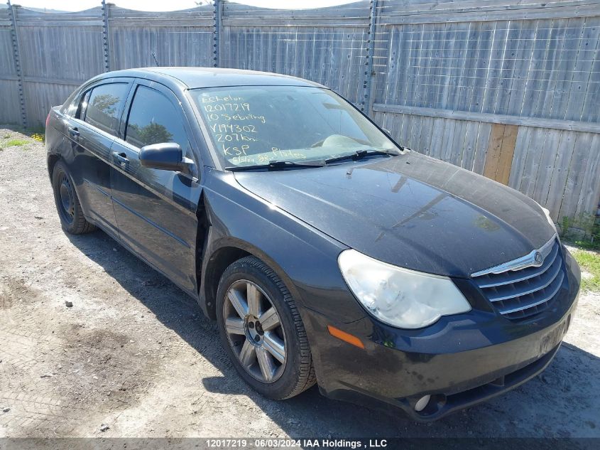 2010 Chrysler Sebring Limited VIN: 1C3CC5FV0AN194302 Lot: 12017219