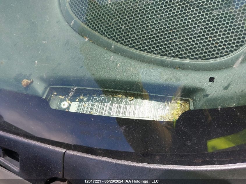 2003 GMC Jimmy VIN: 1GKDT13X83K174936 Lot: 12017221