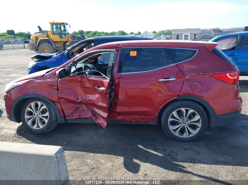 2013 Hyundai Santa Fe Sport 2.0T Se VIN: 5XYZUDLA8DG033609 Lot: 12017225