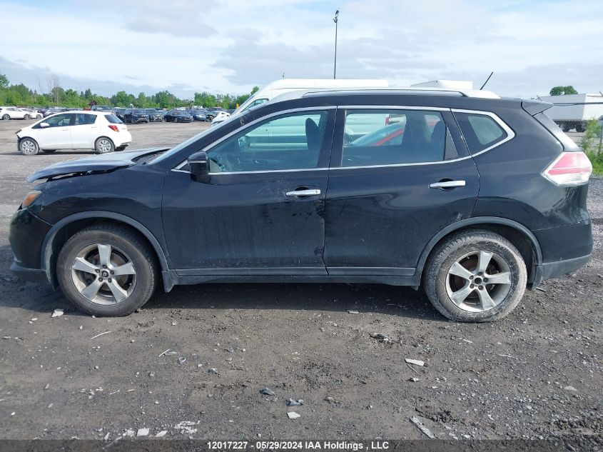 2015 Nissan Rogue VIN: 5N1AT2MT9FC920692 Lot: 12017227