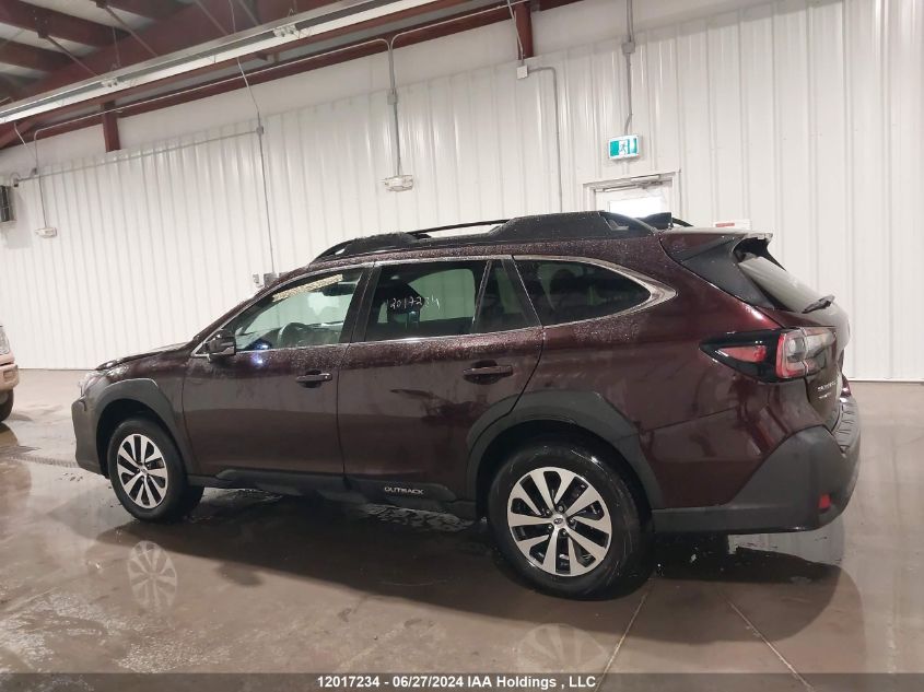 2024 Subaru Outback VIN: 4S4BTDEC0R3137005 Lot: 12017234