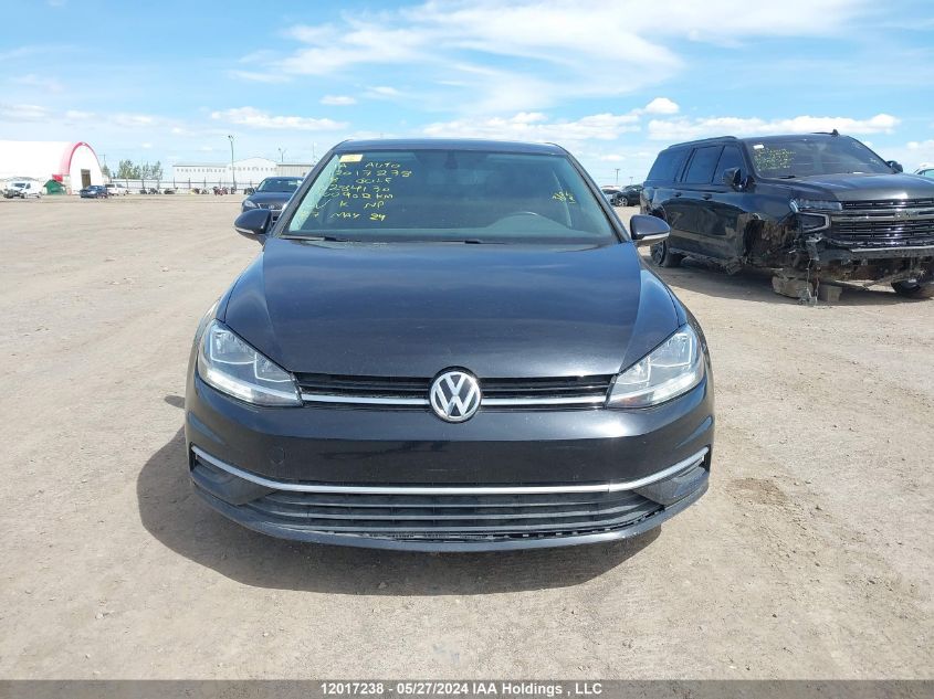 2018 Volkswagen Golf VIN: 3VWG17AU3JM284130 Lot: 12017238