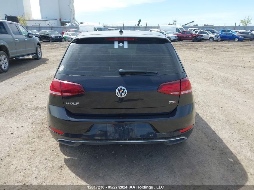 2018 Volkswagen Golf VIN: 3VWG17AU3JM284130 Lot: 12017238