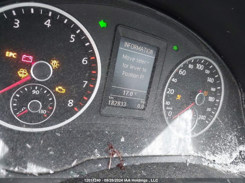 2014 Volkswagen Tiguan VIN: WVGJV3AX0EW507516 Lot: 12017240