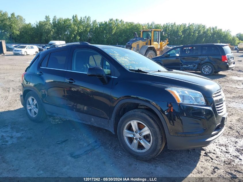 2016 Chevrolet Trax VIN: 3GNCJPSB5GL221180 Lot: 12017242