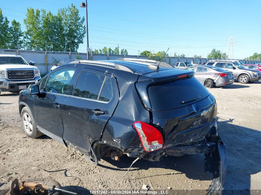2016 Chevrolet Trax VIN: 3GNCJPSB5GL221180 Lot: 12017242