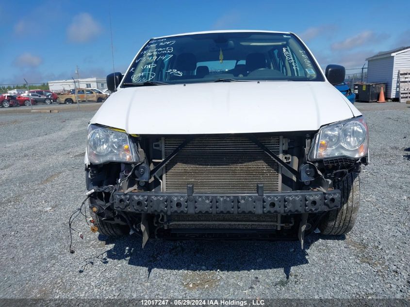 2018 Dodge Grand Caravan Cvp/Sxt VIN: 2C4RDGBG0JR349147 Lot: 12017247