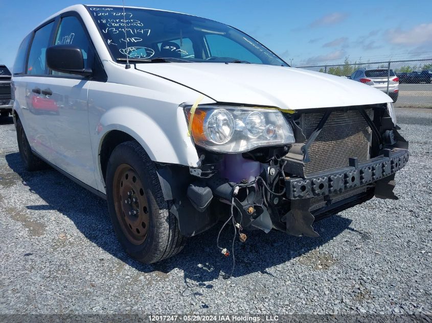 2018 Dodge Grand Caravan Cvp/Sxt VIN: 2C4RDGBG0JR349147 Lot: 12017247
